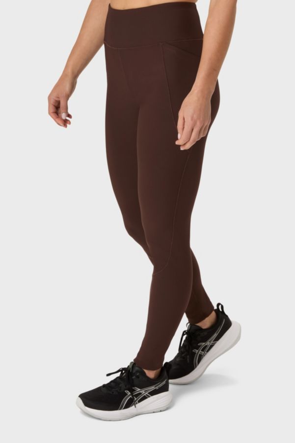 Slide View: 4: ASICS Rib High Waist 7/8 Athletic Legging