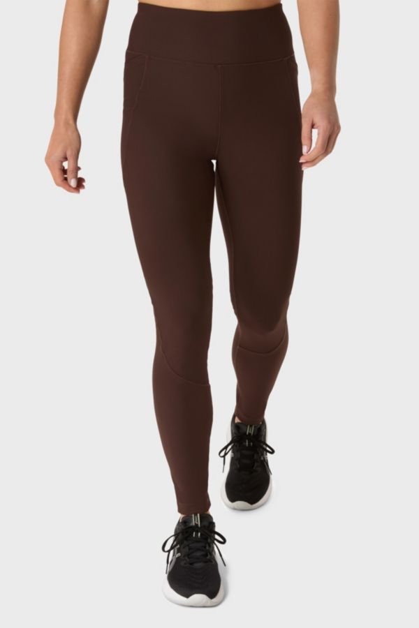 Slide View: 1: ASICS Rib High Waist 7/8 Athletic Legging