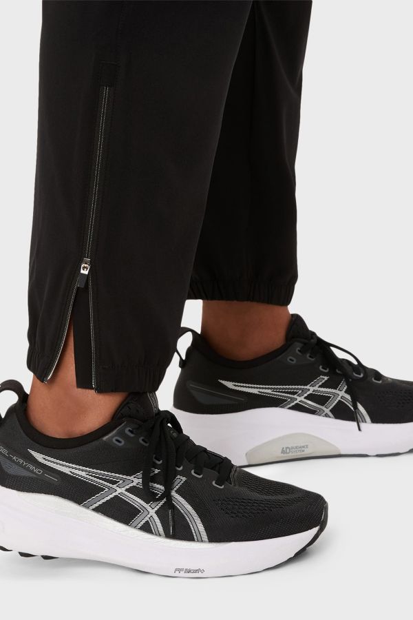 Slide View: 2: ASICS Silver Woven Athletic Pant