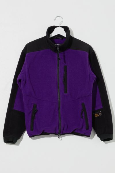 Vintage 1990s Mountain Hardwear Purple Full Zip Tech Fleece