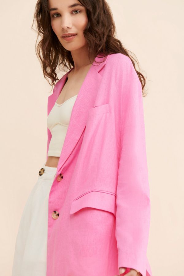 Slide View: 3: Kayla Oversized Blazer