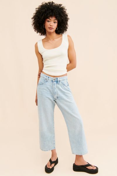 Lee Vintage Button Fly Ankle Jeans