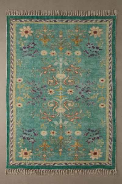 Floral Harmony Printed Rug