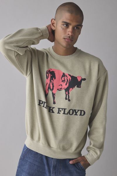 Pink Floyd Cow Graphic Crew Neck Sweatshirt