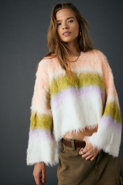 BDG Bailey Brushed Knit Oversized Pullover Sweater