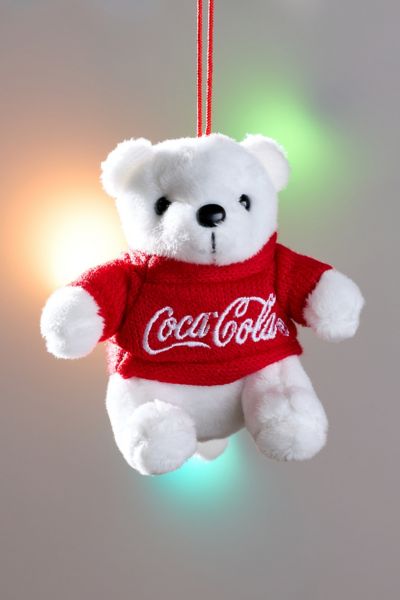 Coca-Cola® Polar Bear Plushie Ornament