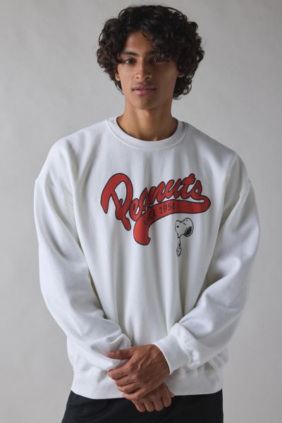 Peanuts Since 1950 Graphic Crew Neck Sweatshirt