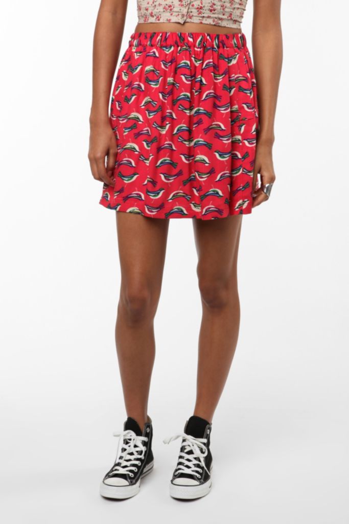 Cooperative Printed Skirt Urban Outfitters