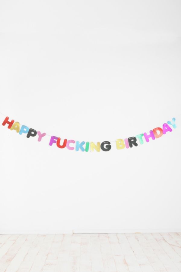 Happy Birthday Party Banner Urban Outfitters