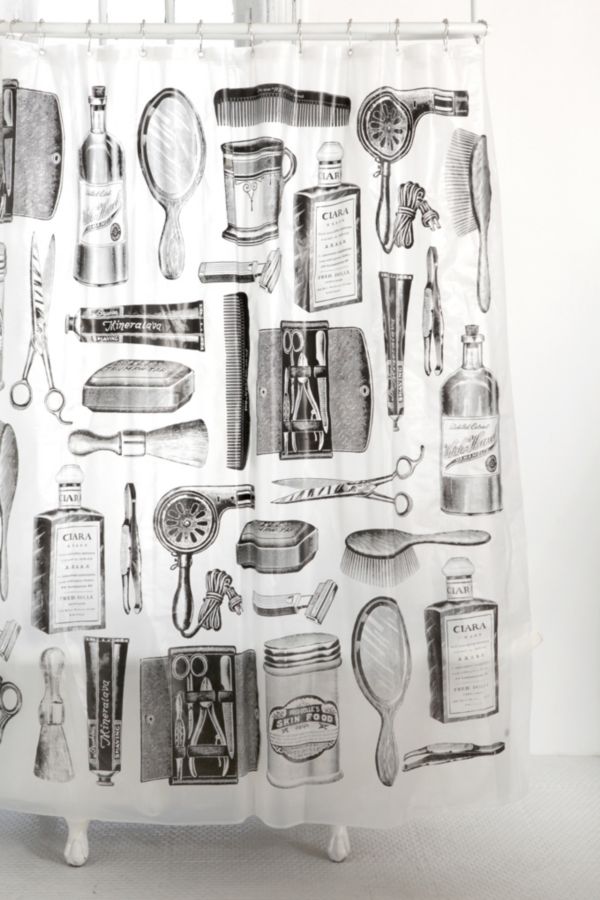 Apothecary Shower Curtain Urban Outfitters