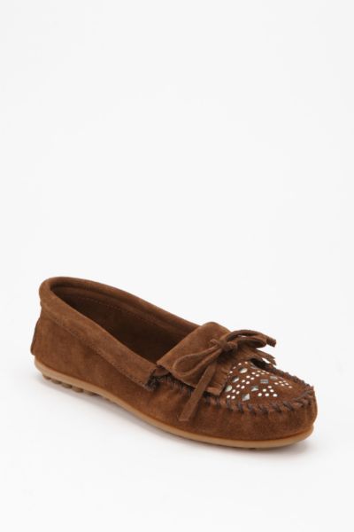 Minnetonka Studded Moccasin | Urban Outfitters