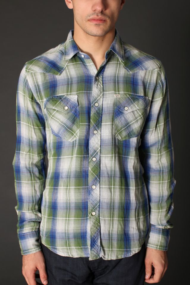 Salt Valley ButtonUp Western Shirt Urban Outfitters