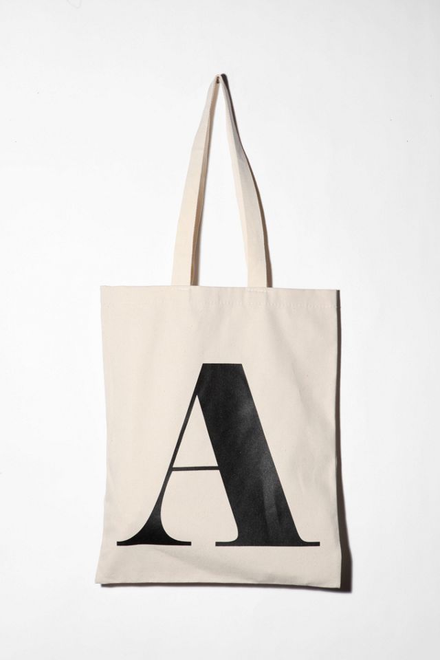 Alphabet Letter Tote Bag | Urban Outfitters