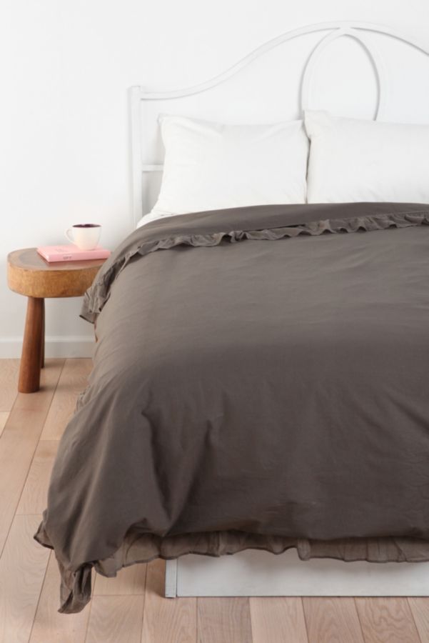 Edge Ruffle Duvet Cover Urban Outfitters