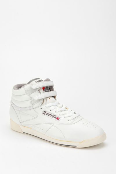 reebok vintage 80s freestyle sneakers