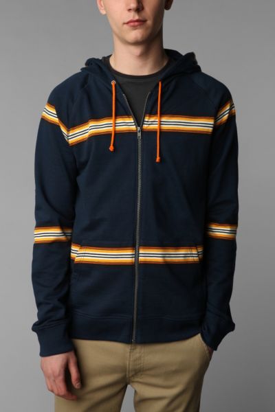 urban outfitters striped hoodie