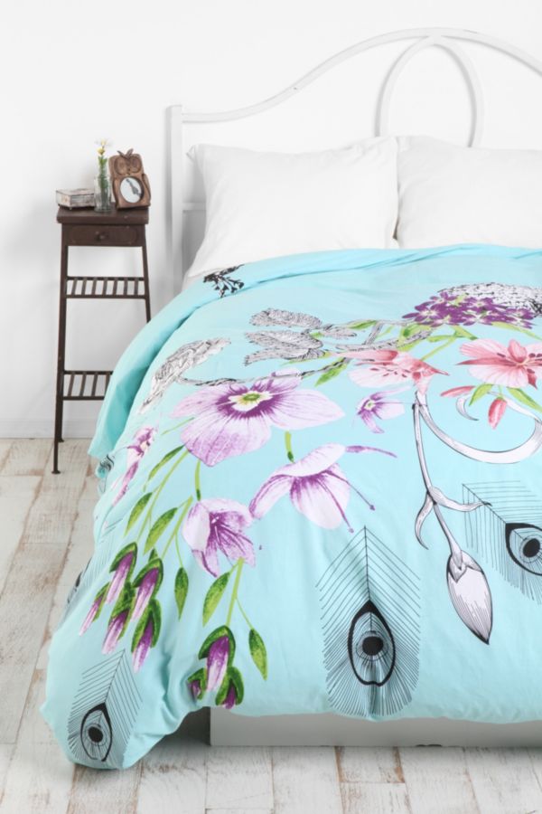 Peacock Duvet Cover Urban Outfitters