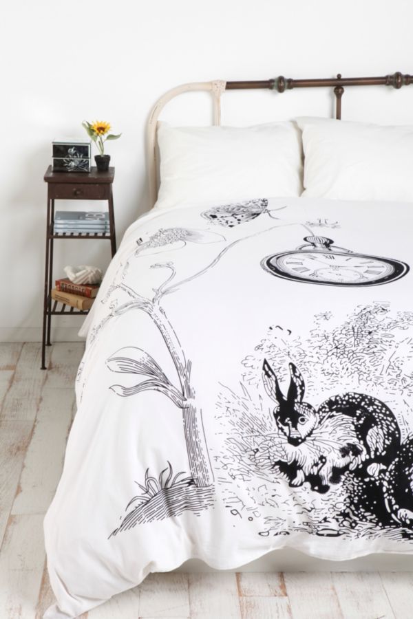 White Rabbits Duvet Cover Urban Outfitters