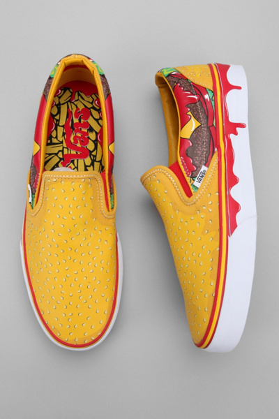 vans cheeseburger shoes