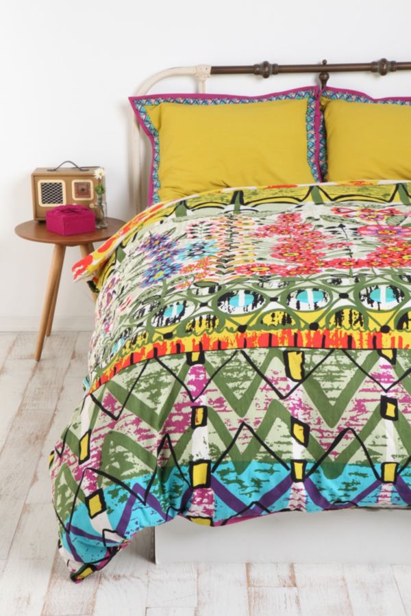 Garden Stripe Duvet Cover Urban Outfitters