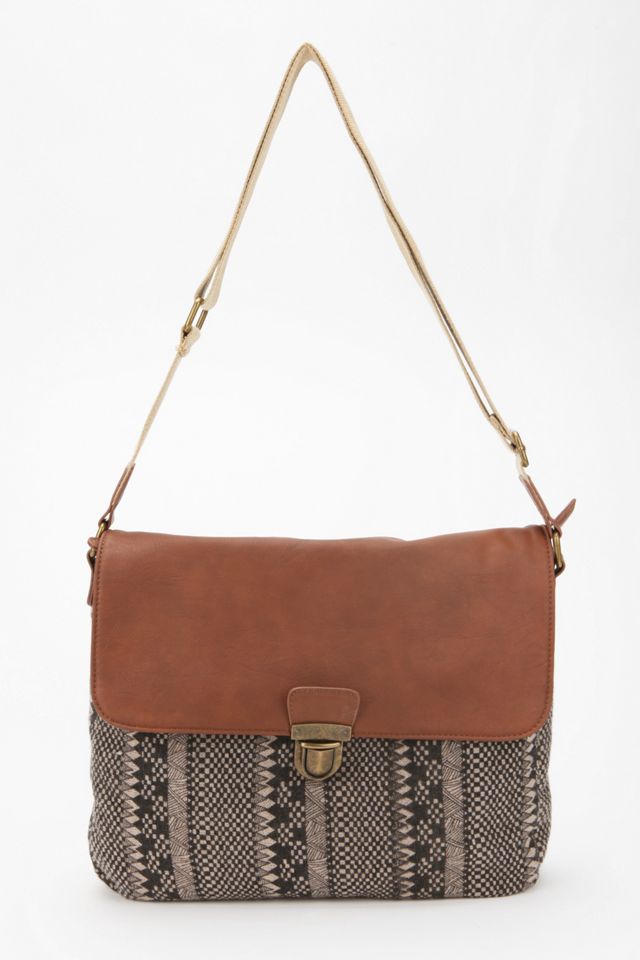 Ecote Blanket Messenger Bag Urban Outfitters