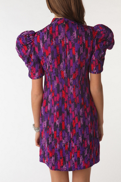 puffy shoulder dress 80s