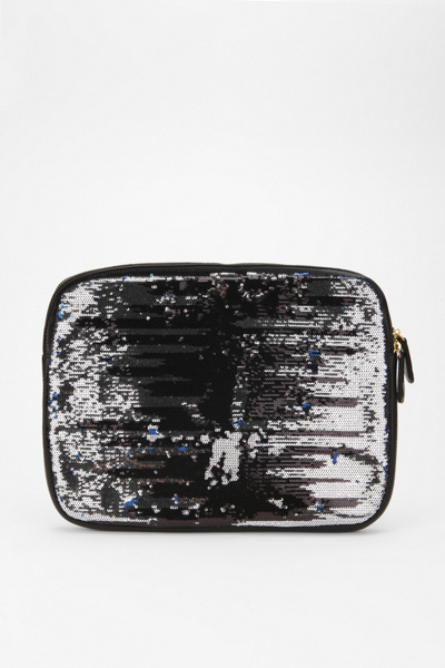 sequin laptop bag