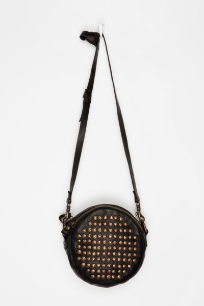 frye studded crossbody bag