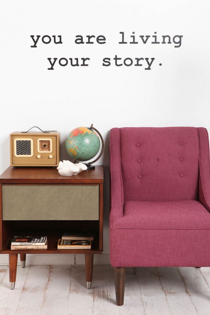 You Are Living Your Story Wall Decal Urban Outfitters