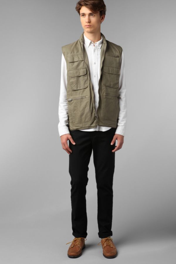 Vintage Men's Banana Republic Cargo Vest Urban Outfitters