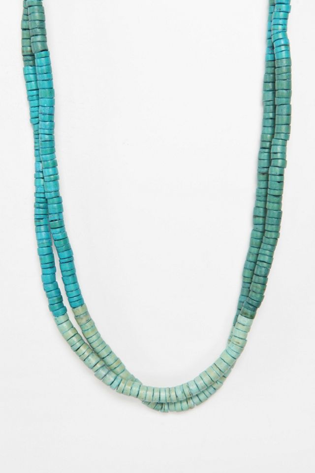 Omari Beaded Layering Necklace Urban Outfitters