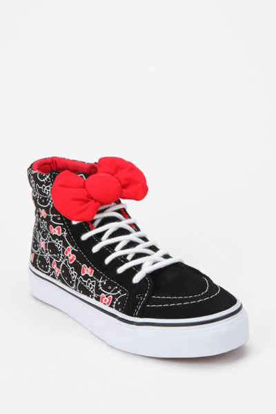 hello kitty vans sk8 hi