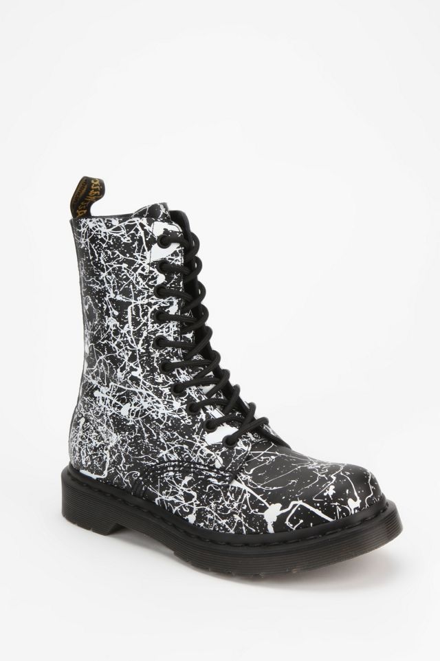 Dr. Martens 1490 10Eye PaintSplatter Boot Urban Outfitters