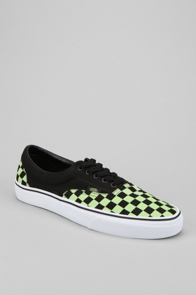 dark checkered vans
