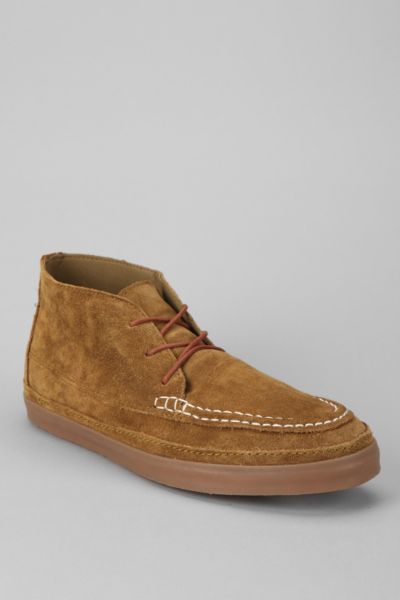 vans california mesa suede moccasin sneaker