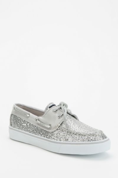 glitter boat shoes