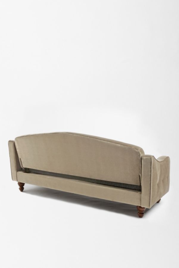 Ava Velvet Tufted Sleeper Sofa Urban Outfitters