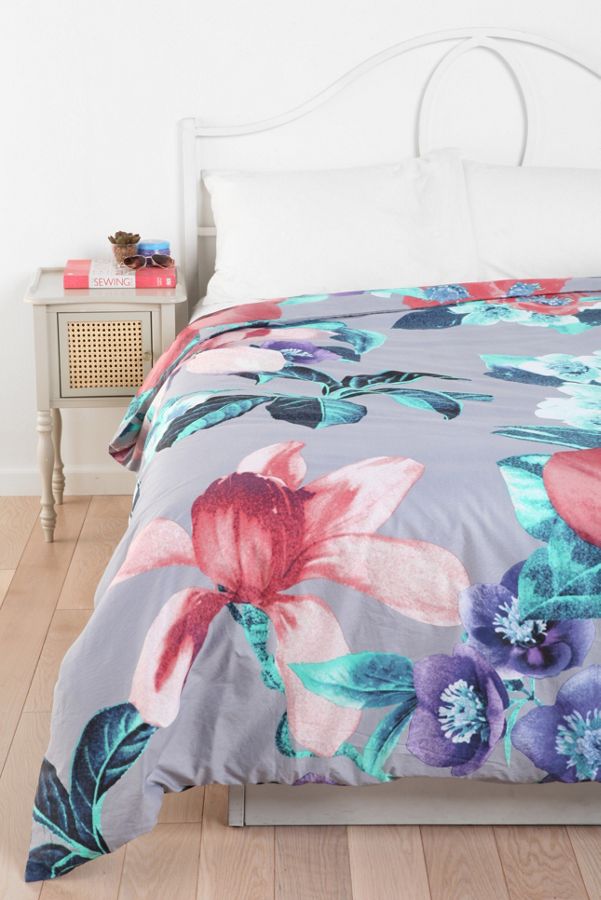 Plum Bow Magnolia Duvet Cover Urban Outfitters