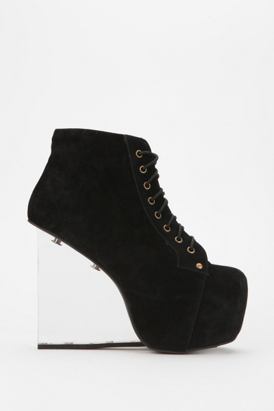 jeffrey campbell clear wedge