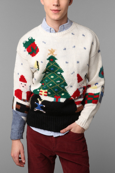 ugly sweater dress urban outfitters