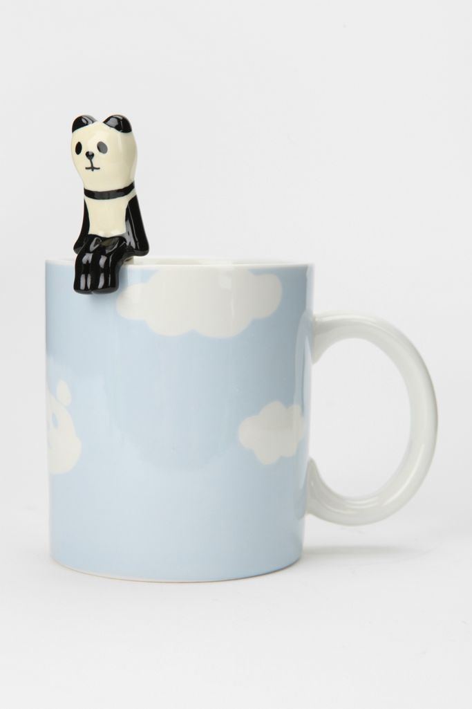 Cloud Mug And Spoon Set Urban Outfitters