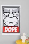 Shepard Fairey X The Simpsons Dope Poster #1