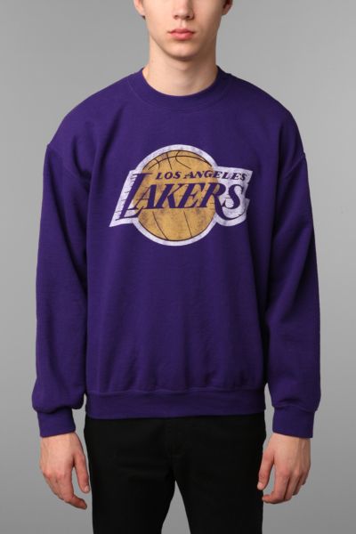 purple lakers sweatshirt