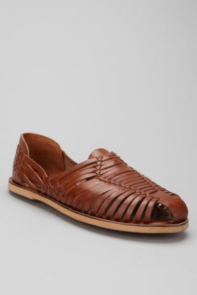 leather huarache sandals