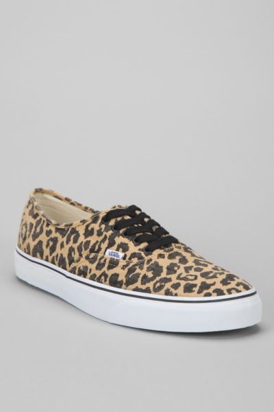 vans authentic van doren leopard