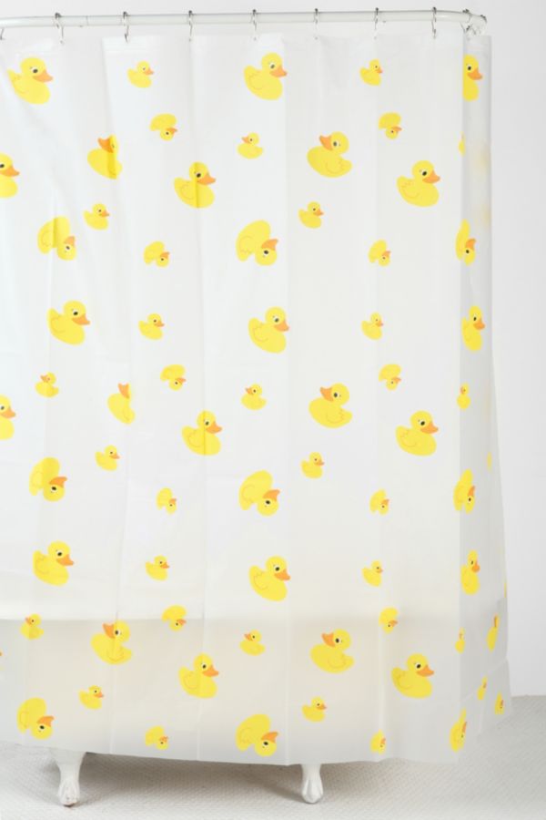 Rubber Ducky Shower Curtain Urban Outfitters
