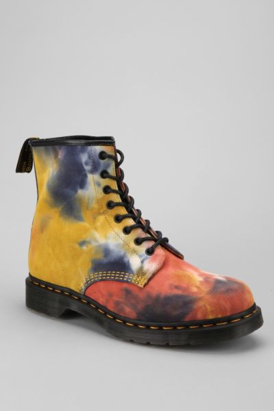 tie dye dr martens