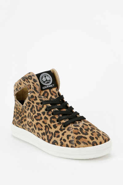 cheetah high top sneakers