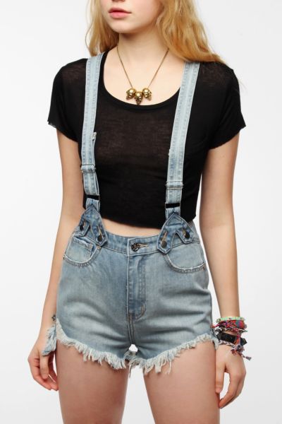 urban outfitters overall shorts