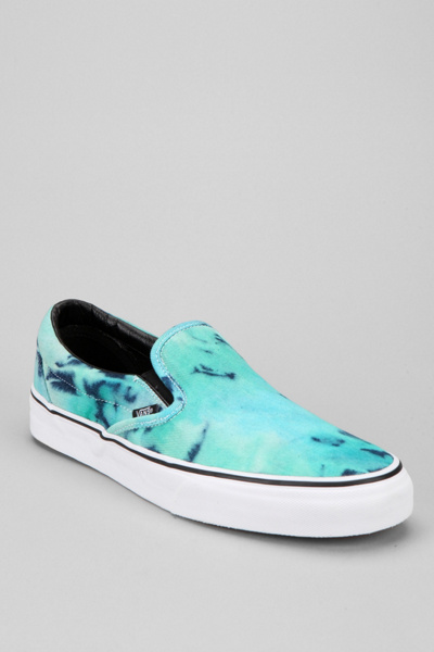 tie dye slip on
